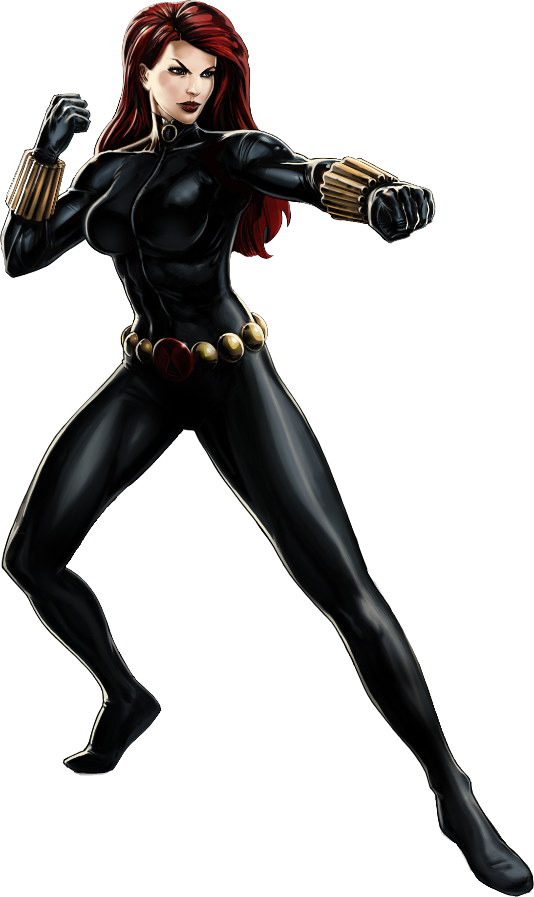 Black Widow Hair Styles in Comic Art - wide 7